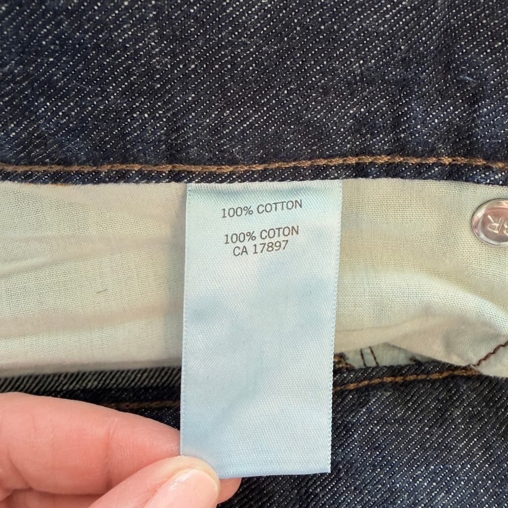 Banana Republic Boot Cut Jeans Dark Wash Denim Casual Relaxed Fit Blue Men 34/32 - Picture 9 of 10